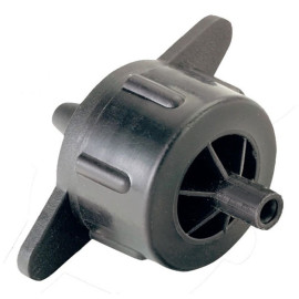 Gotejador autocompensante 8 l/h preto