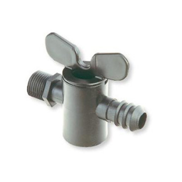 Torneira macho 1/2'' x 20 mm canelada