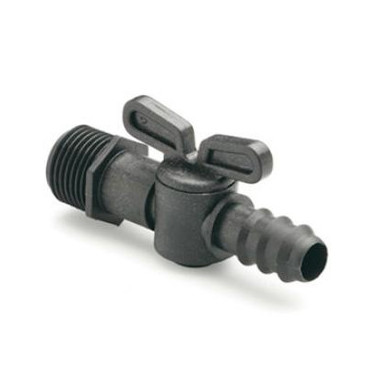 Torneira macho 1/2'' x 16 mm canelada