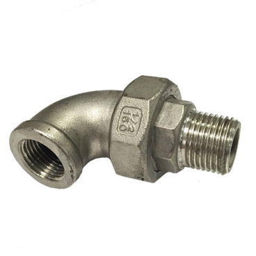 Joelho macho com junção cónica 1'' inox AISI 316