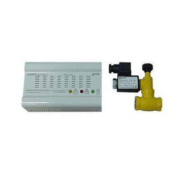 Kit de segurança branco para GPL, 220 V, válvula 3/4'' Geca