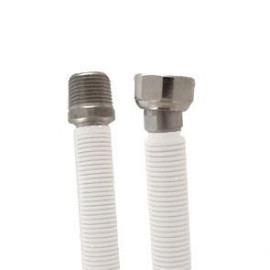 Tubo extensível em aço inox revestido UNE 60713 DN12 1/2'' x 1/2'' macho-fêmea 10-17 cm