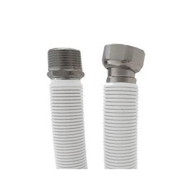 Tubo extensível em aço inox revestido UNE 60713 DN20 3/4'' macho-fêmea 100-170 cm