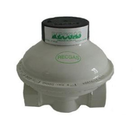 Redutor de pressão Recgás 22 mbar gás natural linha 3/4'' fêmea x 3/4'' fêmea