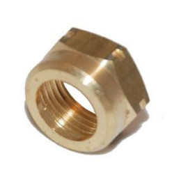 Porca 1/2'' latão tipo gás