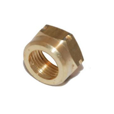 Porca 1/2'' latão tipo gás