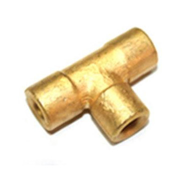 Tê roscado 1/4 NPT