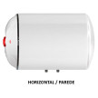 Termoacumulador 80 L Concept N4 horizontal 1500 W, Thermor 253029