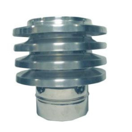 Chapéu ventilado de 120 mm alumínio
