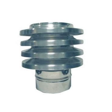 Chapéu ventilado de 120 mm alumínio