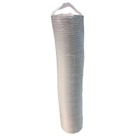 Tubo alumínio extensível branco 3 m D 100 mm 60 µ, T -30º a 250ºC