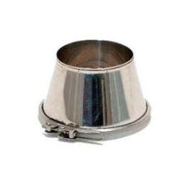 Cone saída livre 125 mm para inox exaustão