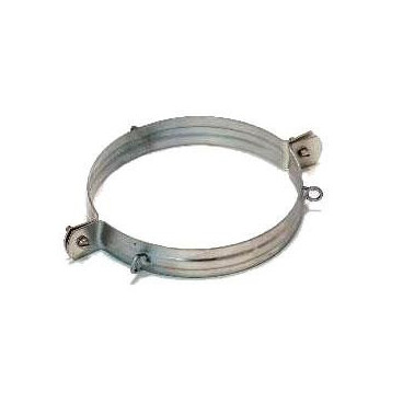 Abraçadeira de vento 125/175 mm para inox exaustão