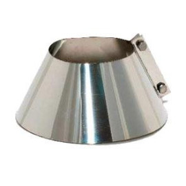 Gola inox 175 mm para inox exaustão