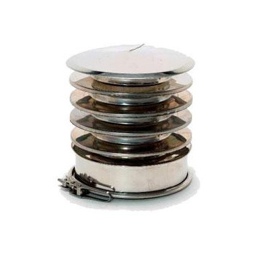 Chapéu Saturno 200/250 mm para inox exaustão