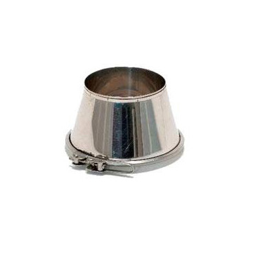 Cone de saída livre 125/175 mm para inox exaustão
