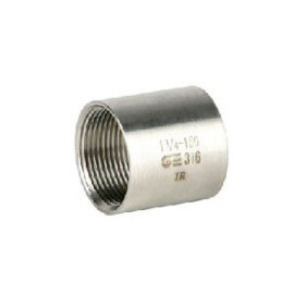 União fêmea-fêmea de 1''1/2 inox AISI 316