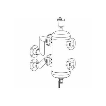 Kit garrafa de equilíbrio para caudal máximo 18 m³/h Baxi 140040409