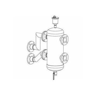 Kit garrafa de equilíbrio para caudal máximo 28 m³/h, Baxi 140040410