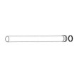 Prolongador D80 1m, Baxi 140040173