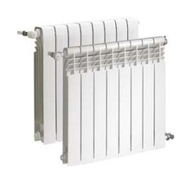 Radiador de alumínio DUBAL 60 com 5 elementos, 500 mm entre eixos, Baxi 194A25501