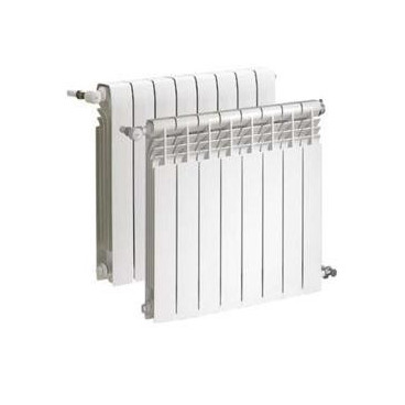 Radiador de alumínio DUBAL 60 com 5 elementos, 500 mm entre eixos, Baxi 194A25501