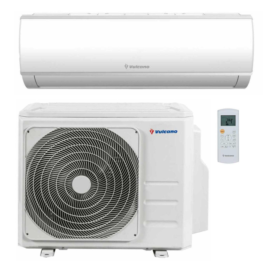AR CONDICIONADO VULCANO U.I E U.E 2,6KW - 9000 BTU - COMPOSTO POR: