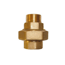 Junção sede cónica macho-fêmea 1/2'' latão