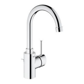 Torneira monocomando de lavatório bica alta Concetto New, Grohe 32629002