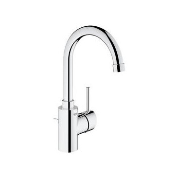 Torneira monocomando de lavatório bica alta Concetto New, Grohe 32629002