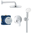 Conjunto de duche Perfect com Tempesta 210, Grohe 25219001