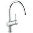 Torneira monocomando de cozinha bica arco Minta, Grohe 32917000