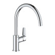 Torneira monocomando de cozinha bica alta Bauedge, Grohe 31367001