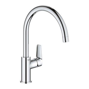 Torneira monocomando de cozinha bica alta Bauedge, Grohe 31367001