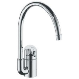 Torneira monocomando de cozinha bica alta com manete hospitalar Euroeco Sp, Grohe 33912000