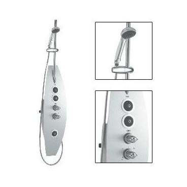 Sistema de duche parede Aquatower 2000, Grohe 27017000