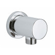 Curva saída 1/2'' com espelho redondo, Grohe 27057000