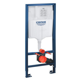 Estrutura com cisterna para paredes ligeiras e loiça suspensa WC Rapid SL, Grohe 38528001