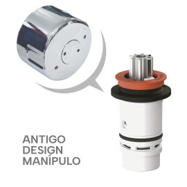 Cartucho TEMPOMIX duche, temporização 30 s, Delabie 743790