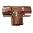 Tê de cobre para soldar 54 mm