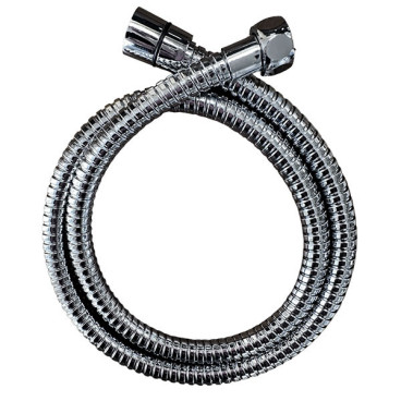 Bicha de Inox dupla agrafatura para duche com 1,10 m