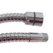 Bicha de latão para misturadora de cozinha 1,5 m dupla agrafadura 1/2''-M15