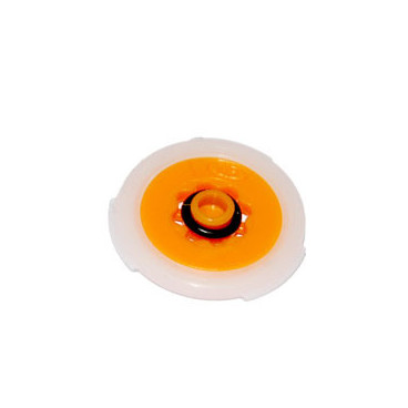 Mini economizador de duche 1/2", 9 l/min, cor de laranja Neoperl