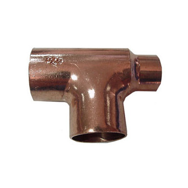 Tê de cobre para soldar 28 x 28 x 22 mm