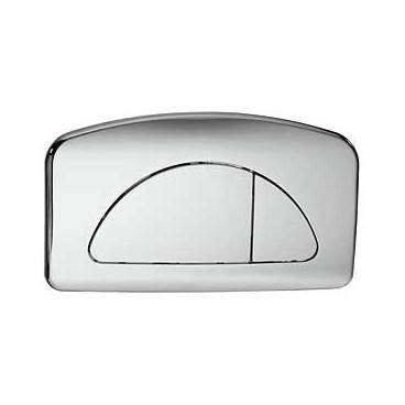Placa de comando Gidi cromada dupla descarga, mecânica, OLI CG15000015500