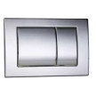 Placa de comando metal cromada dupla descarga, OLI CG18000011418