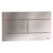 Placa de comando SLIM inox escovado dupla descarga, OLI CG23000057141