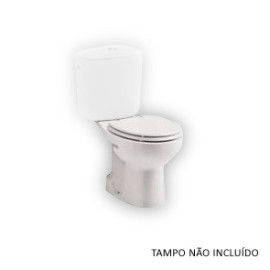 Sanita compacta MUNIQUE descarga ao chão branco S10012623600000 Sanitana