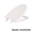 Tampo para sanita POP ART / KAPA queda amortecida branco, Sanitana S80007561800001
