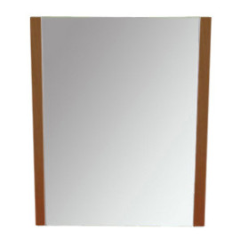 Espelho com 100 cm Plan cerejeira